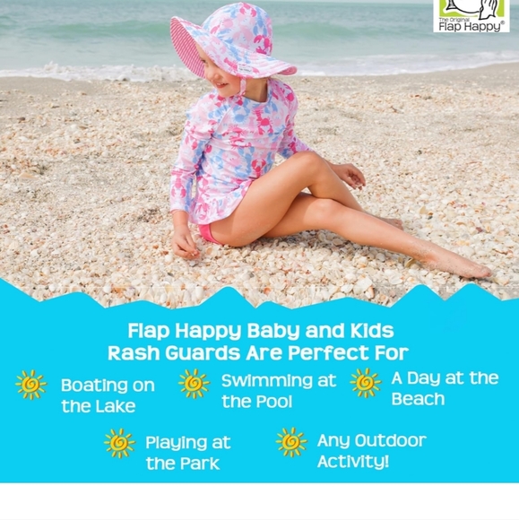 Unicorn flap happy Rash guard - Picture 4 of 5